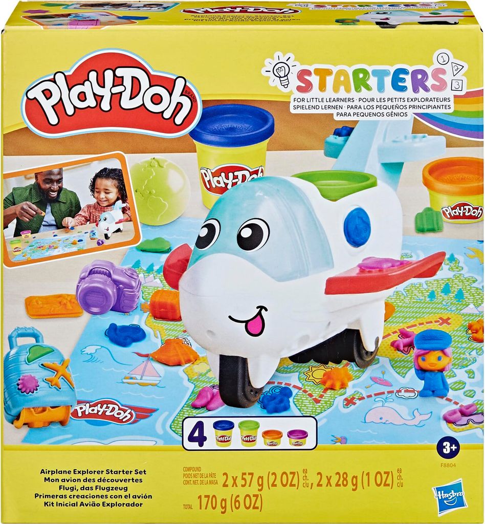 Hasbro Play-Doh Flugi, das Flugzeug