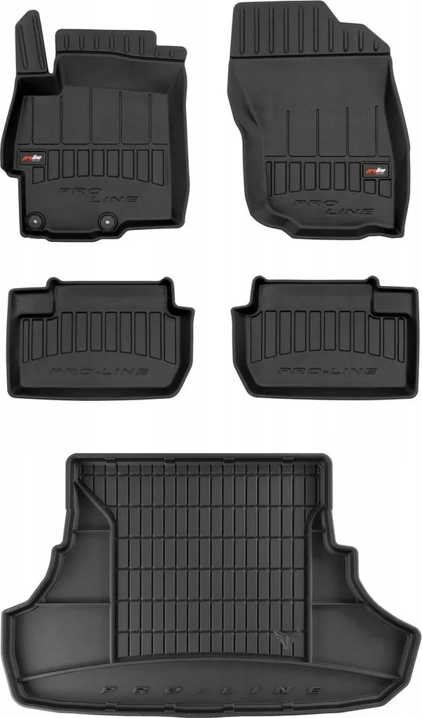 SET Tappetini Gomma 3D Mitsubishi Lancer 8 Berlina 2007-2016 | Su Misura