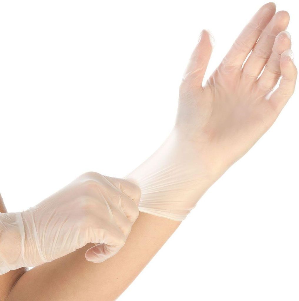 HYGOSTAR Vinylhandschuhe Ideal, puderfrei, transparent, Gr. Produktbild 
