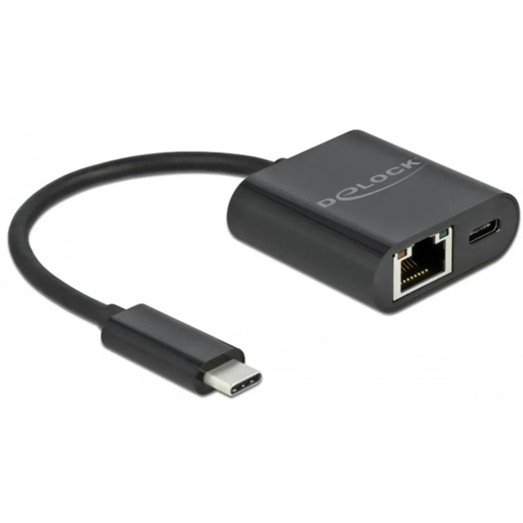 Adattatore Delock 66644 USB-C a Gigabit LAN con Power Delivery - Acquista