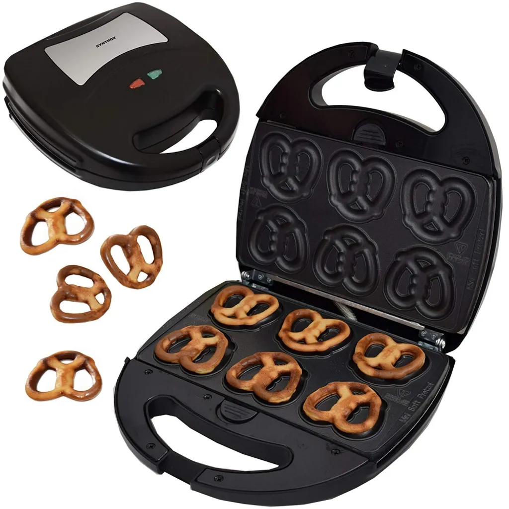 Machine à Bretzel Syntrox à plaques interchangeables et antiadhésives