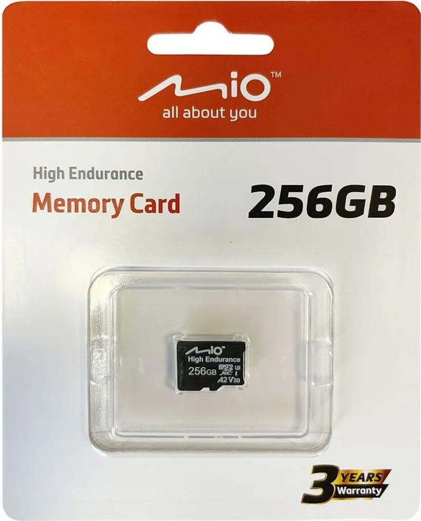 MIO 256GB MicroSDXC High Endurance V30 A2 - Performance 4K Garantite - 2