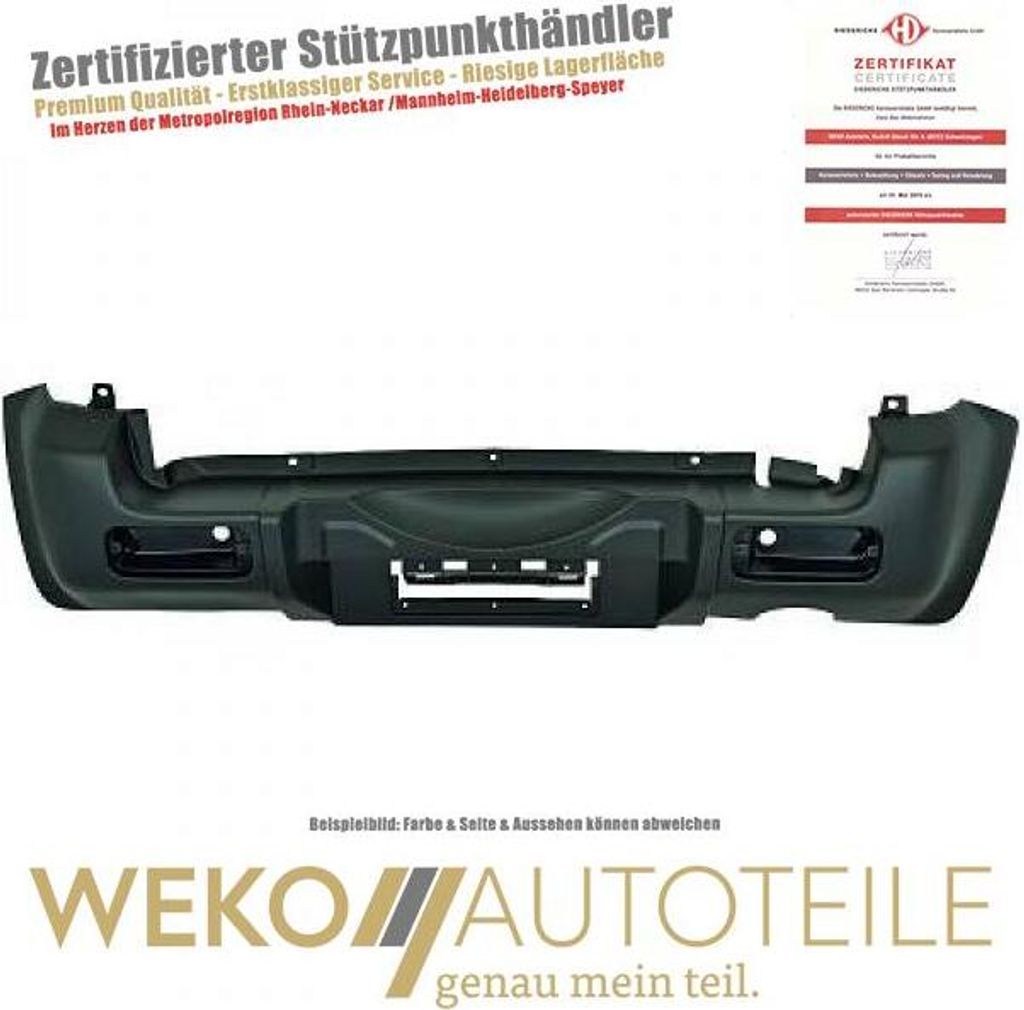 Stoßstange hinten DIEDERICHS 6425855 für SUZUKI