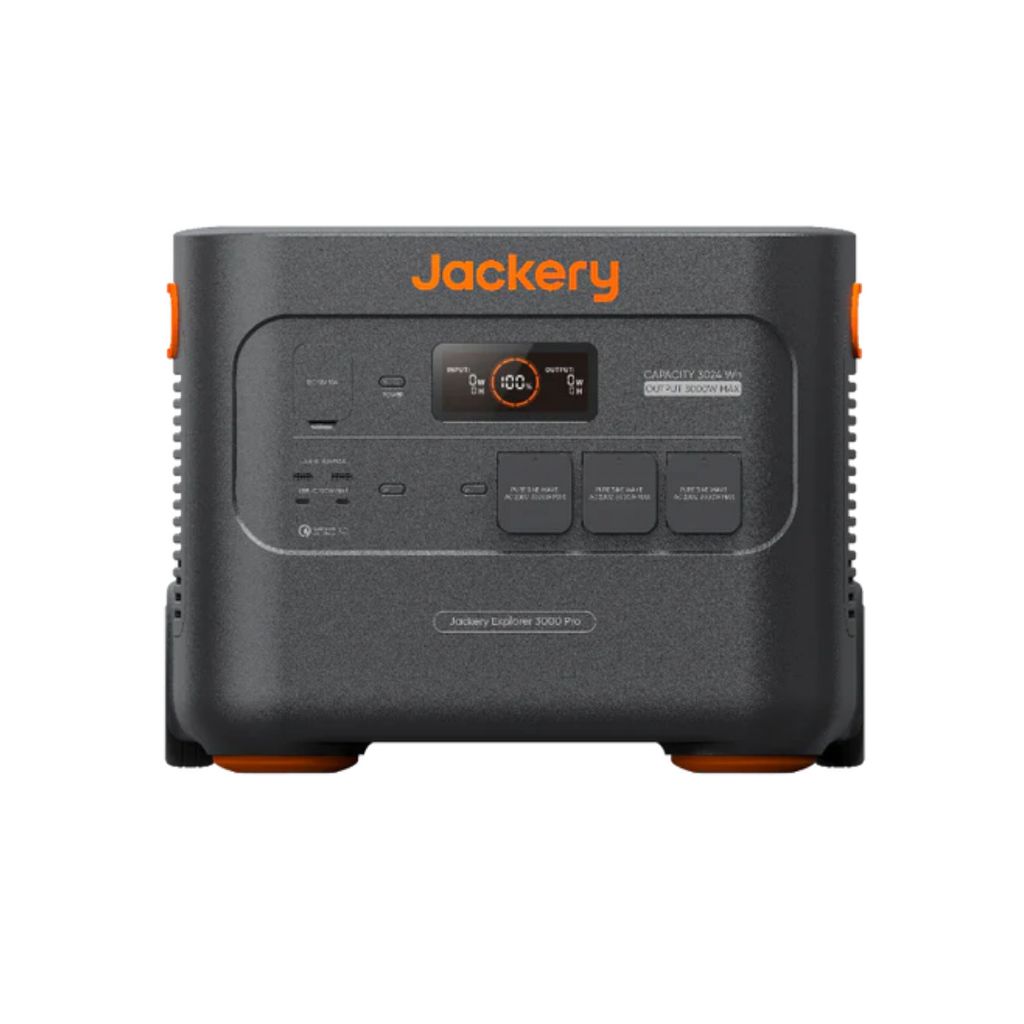 Jackery Explorer 3000 Pro Tragbare Powerstation mit 3024Wh Akku – Mobiler Notstrom Generator, für Camping und Zuhause, Solargenerator, Stromgene...
