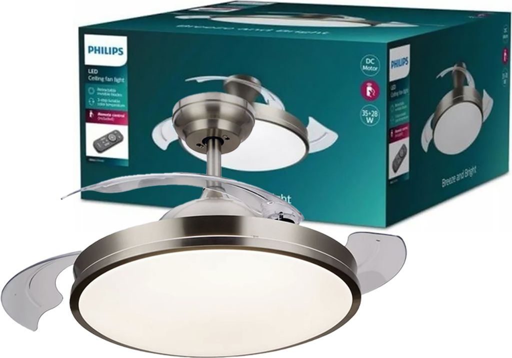 Philips Stropní svítidlo Atlas Fan, 28 + 35 W, LED, 4500 Obrázek produktu 