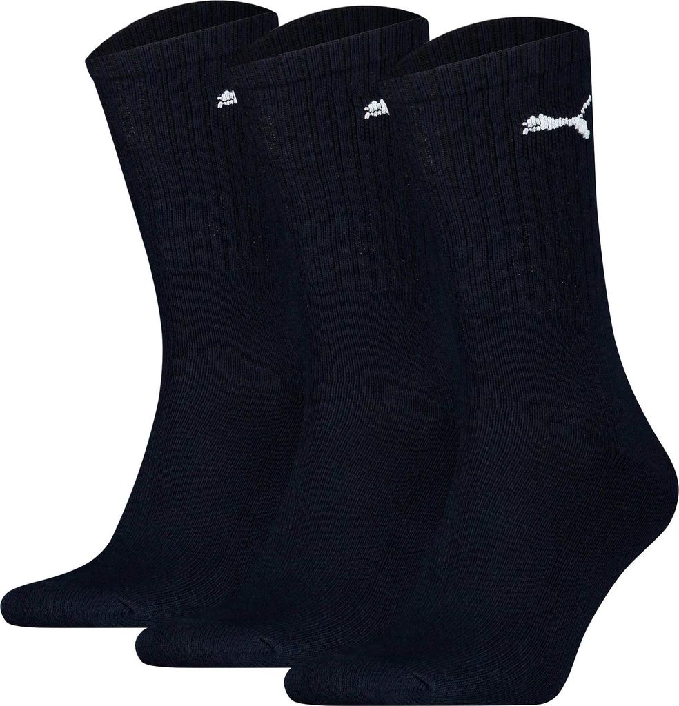 Puma Crew 3-Pack Sportsocken - Marine | Größe: 39-42