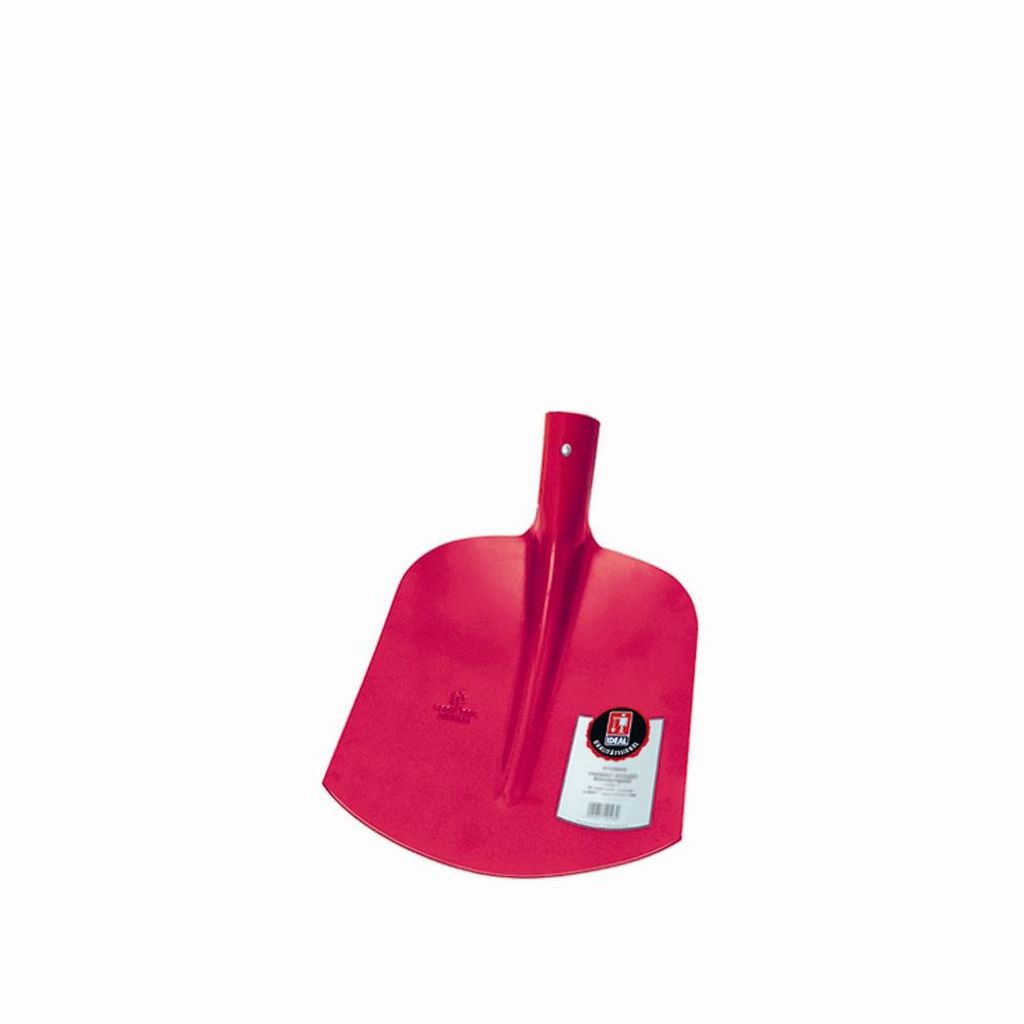 IDEAL 030-50140 Holländer Sandschaufel 'Ruhr-Brilliant', Dülle 1/2 gehoben ohne Stiel, gehärtet, rot