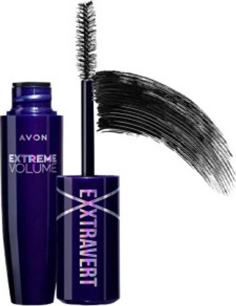 AVON EXXTRAVERT Mascara für extra Volumen Blackest Black