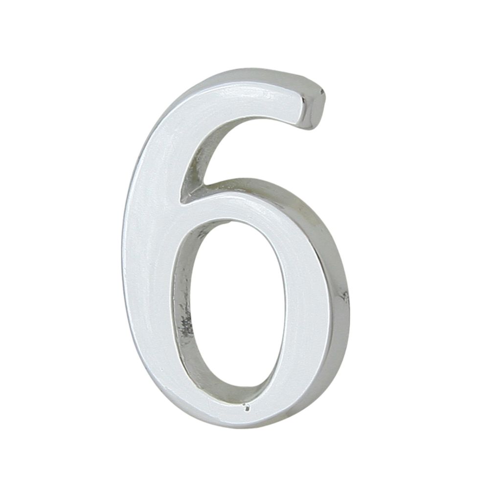 DOMINO Hausnummer Briefkasten Selbstklebend – 6/9 | 3D Türnummer Adressnummern Aufkleber | Hausnummern Klebend | Klebezahlen Wetterfest | Zahlen...