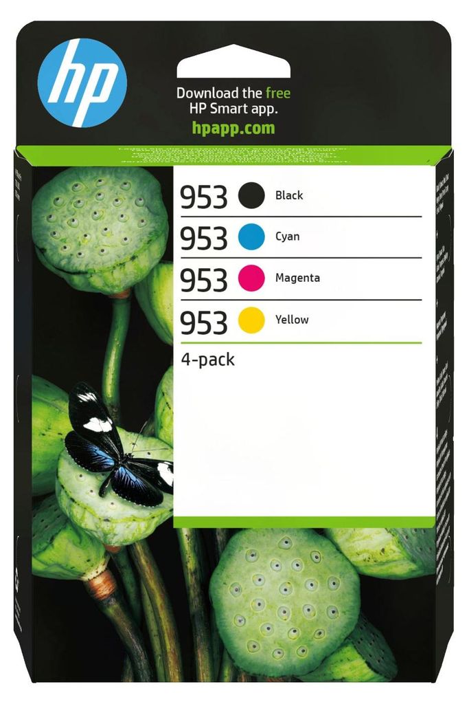 HP 953 4er-Pack Original-Druckerpatronen Produktbild 