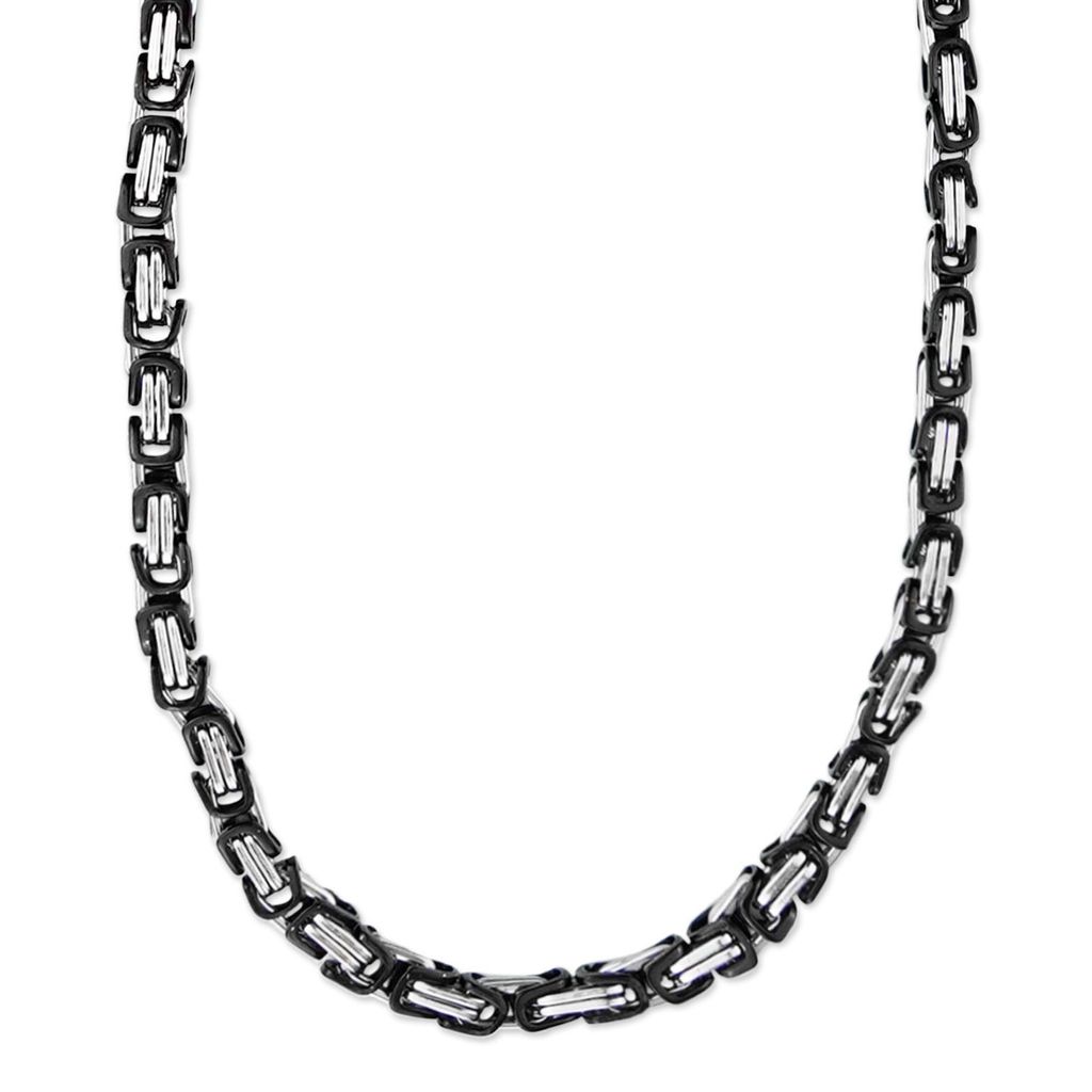 Armkette Silber 22cm 4MM aus Edelstahl Kette Herrenkette Figarokette Halskette