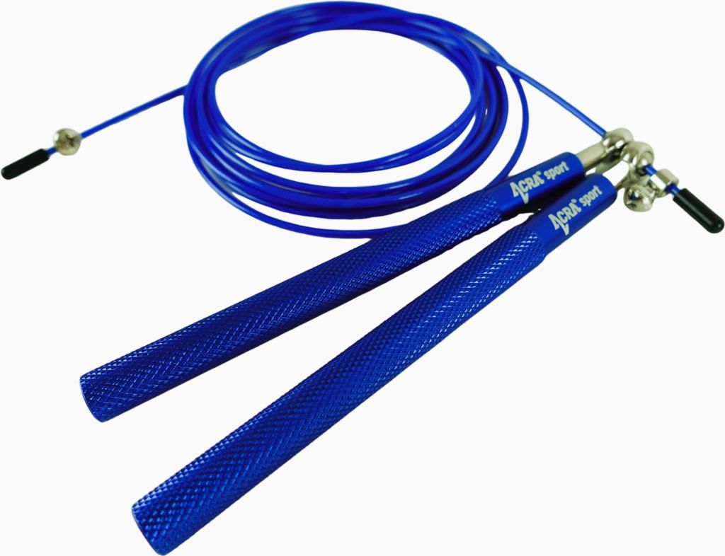 Verstellbares Springseil - blau