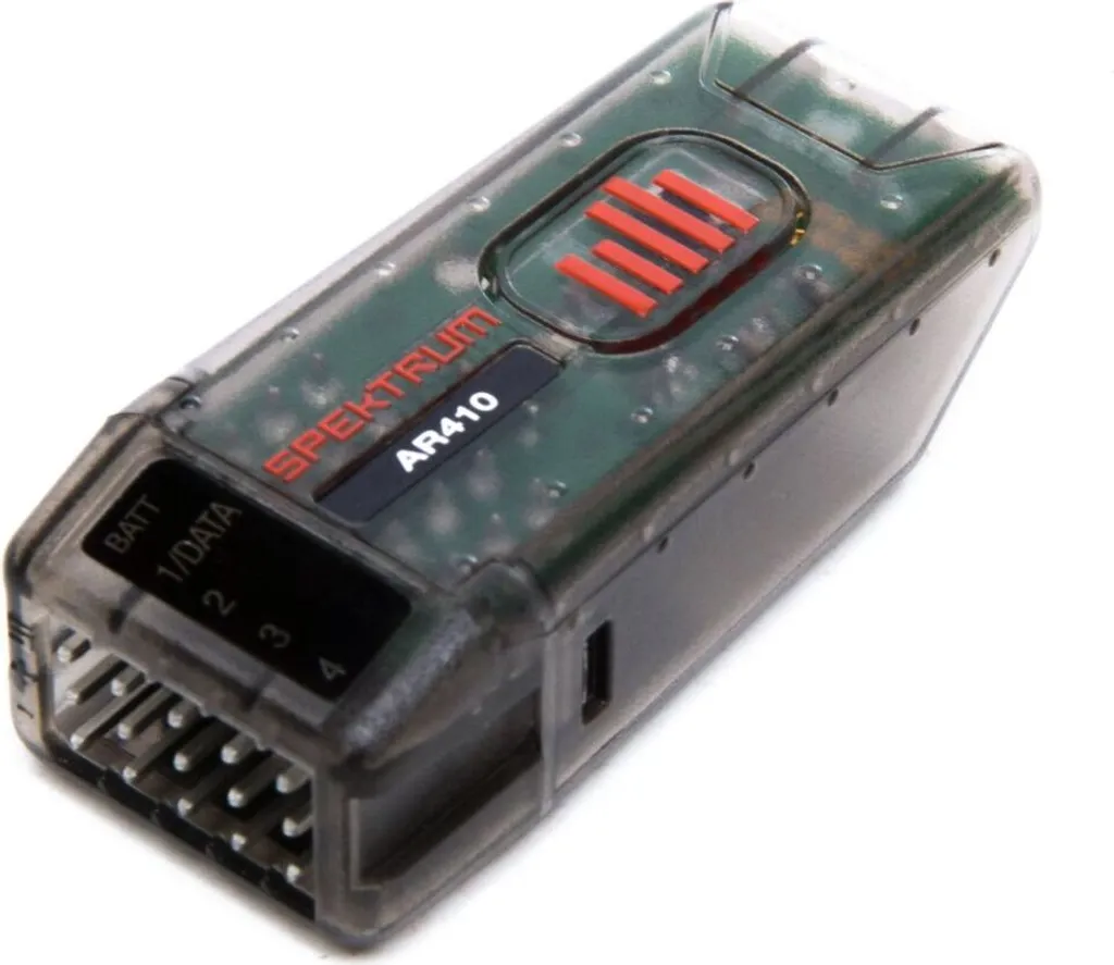 Récepteur de Modélisme AR410 Spektrum 4 Canaux DSMX Haute Précision