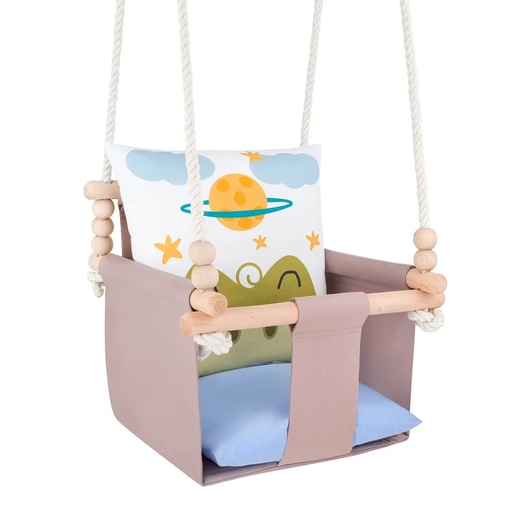 Altalena GUGUPLANET Safari Coccodrillo: La Tradizione del Fatto a Mano - 1