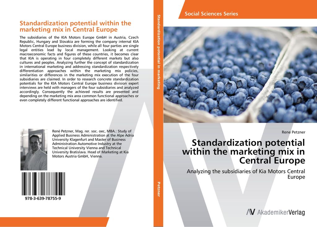 Standardization potential within the marketing mix in Central Europe