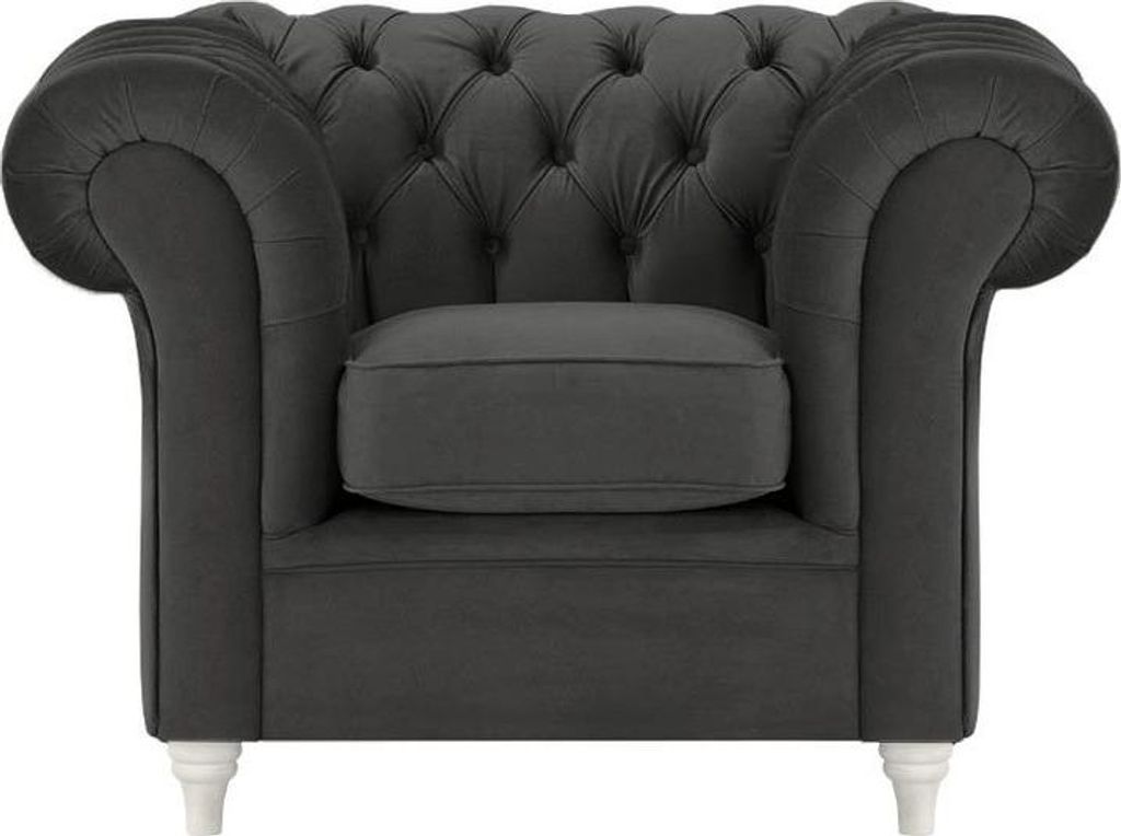 Sessel Chesterfield-Velluto 20-white