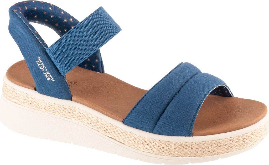 Skechers Slip-Ins: BOBS Sun Ray 114413-NVY, Sandalen, Damen, Dunkelblau