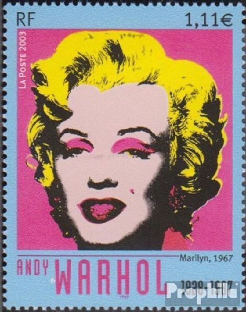 Briefmarken Frankreich 2003 Mi 3770 (kompl.Ausg.) Produktbild 