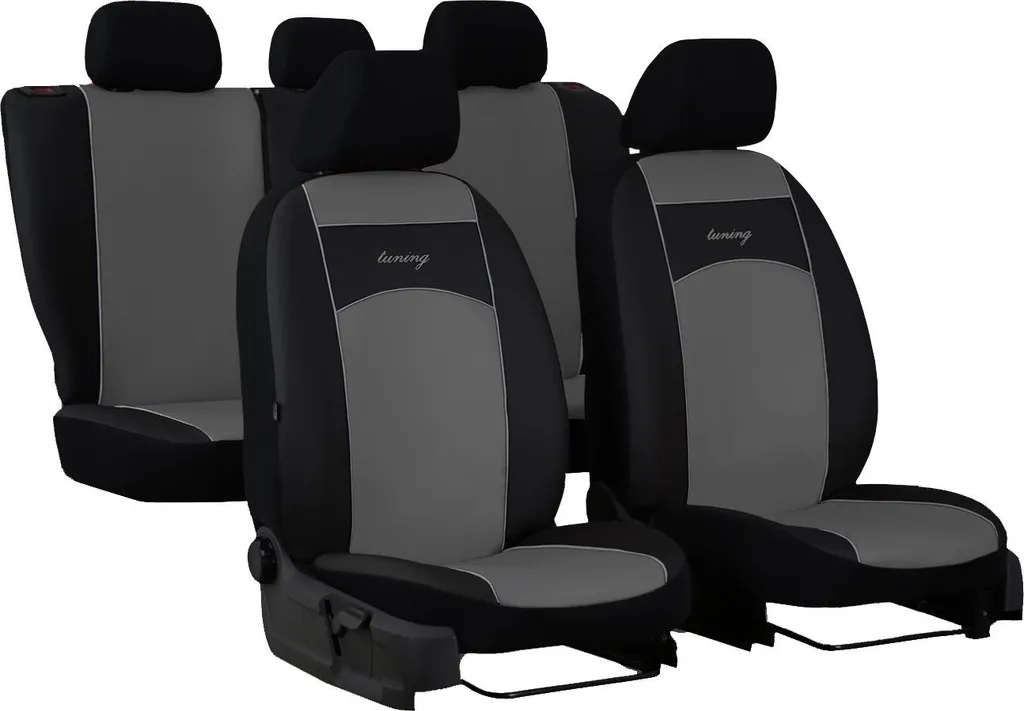 Coprisedili VW Caddy II Grigio Design Moderno Protezione Interni Auto