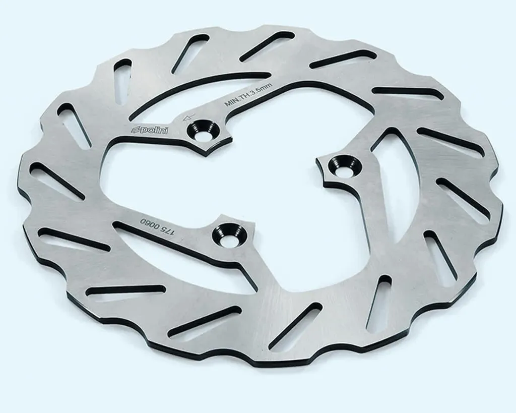 Disque de frein avant Polini 220mm pour scooter Malaguti F12