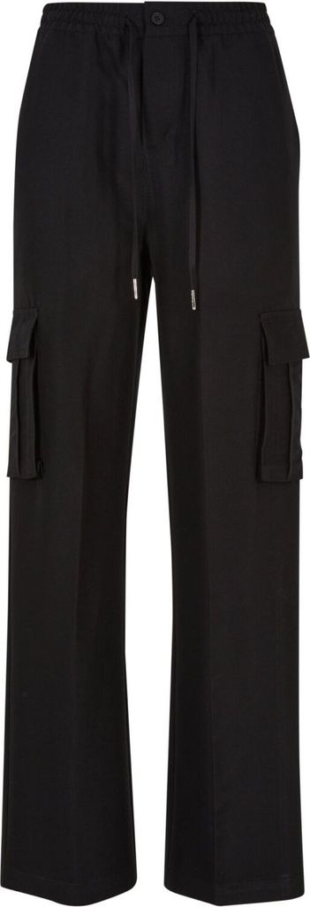 Urban Classics Ladies - Straight-Leg Cargo Hose - XS