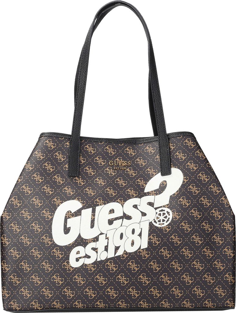 Guess Vikky Frauen Tasche Mit Beutel Braun – Einheitsgröße / Braun