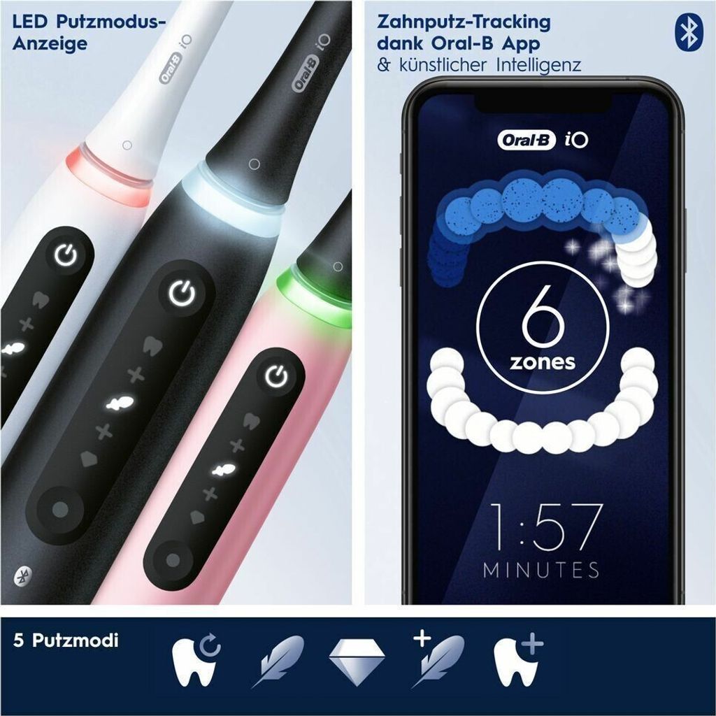 Oral-B iO Series 5 Duo Black / White mit 2.Handstück Produktbild 9