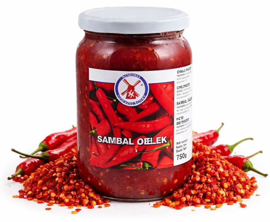 Sambal Oelek SCHARF Chili Paste ab 750g - 2 Gläser Produktbild 