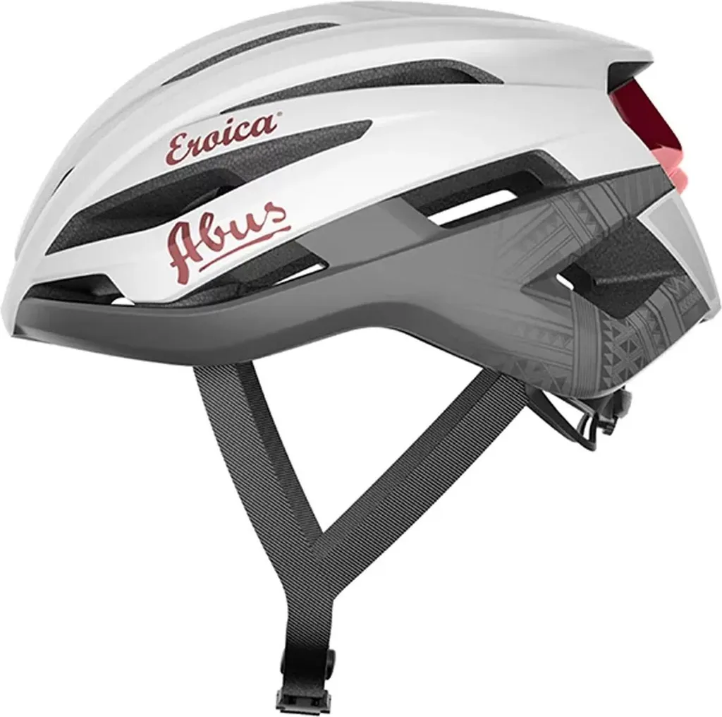 Casque de vélo de course Abus StormChaser Eroica S respirant