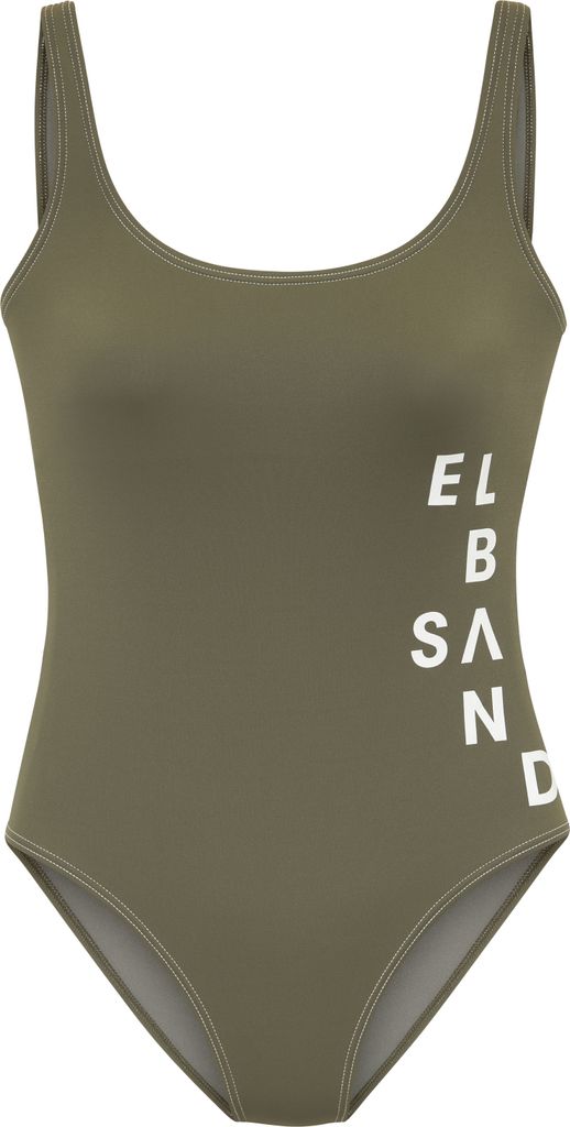 Elbsand Badeanzug olive Größe 40 Cup A/B