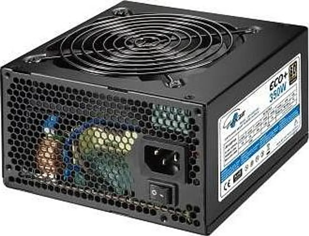 Bloc d'alimentation PC Eurocase Eco+ 350W Bronze ventilateur silencieux