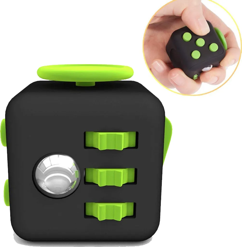 Fidget Stresswürfel [1 Stück] Cube gegen
