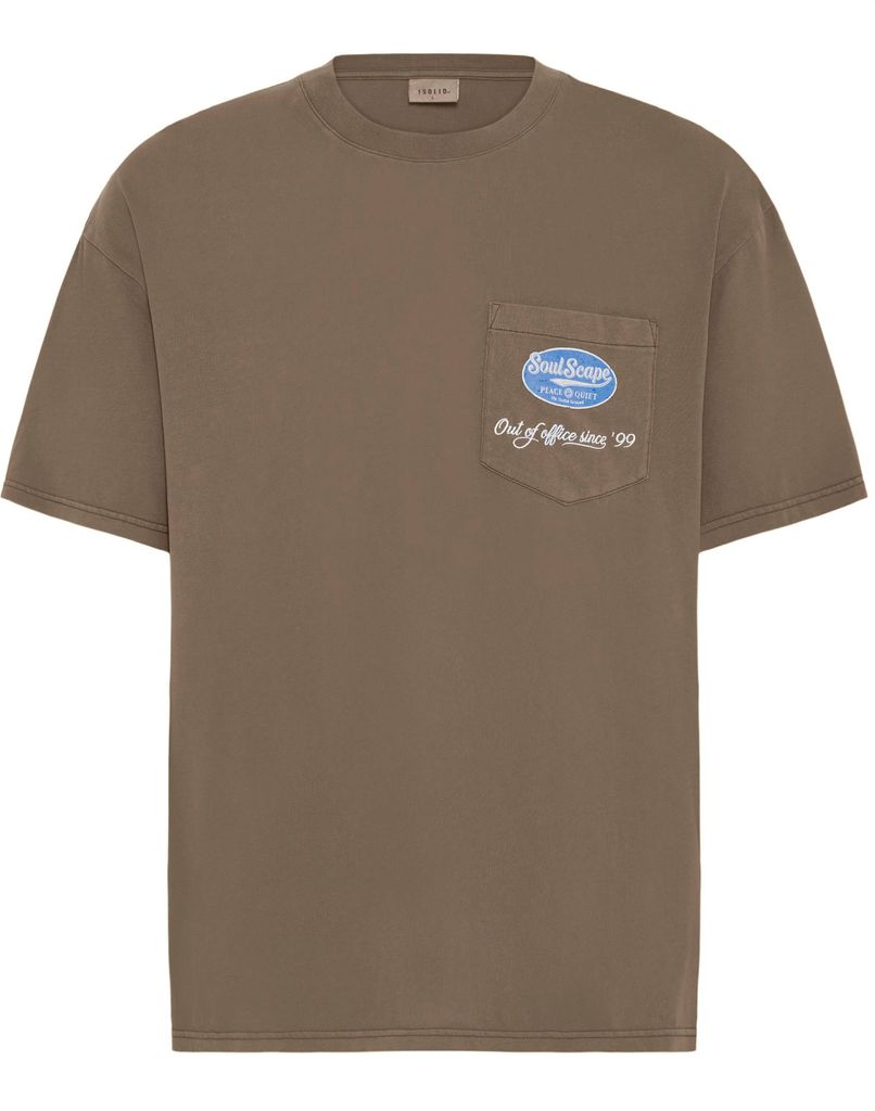 !Solid SDTENNY Herren T-Shirt Kurzarm Shirt 100% Baumwolle Box Fit