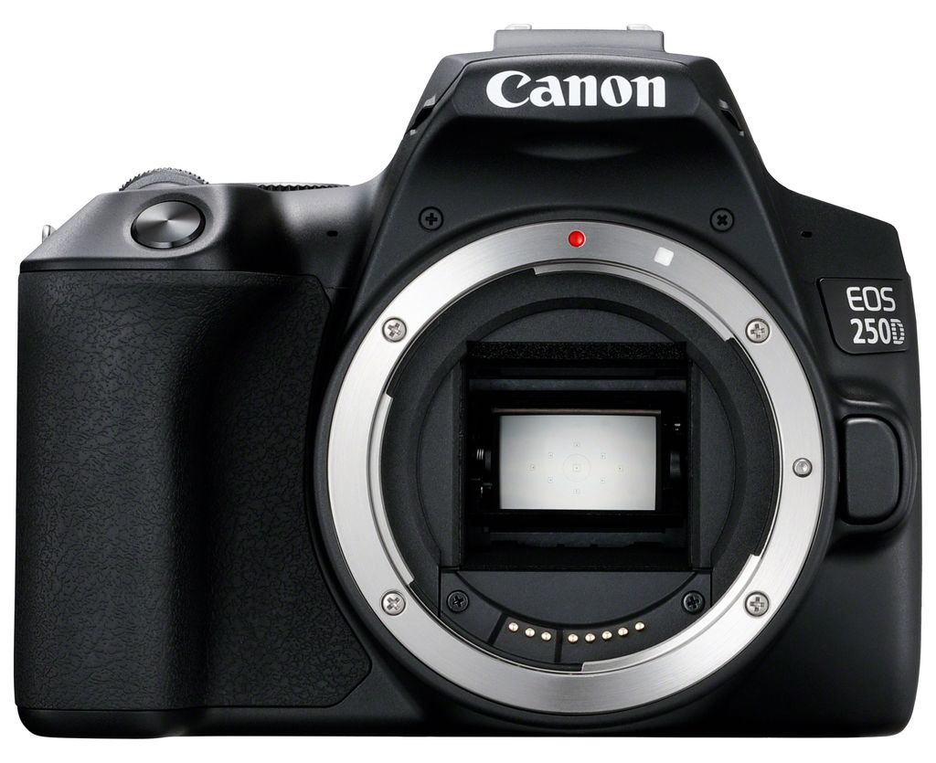 Canon EOS 250D, 24,1 MP, 6000 x 4000 Pixel, CMOS, 4K Ultra Produktbild 
