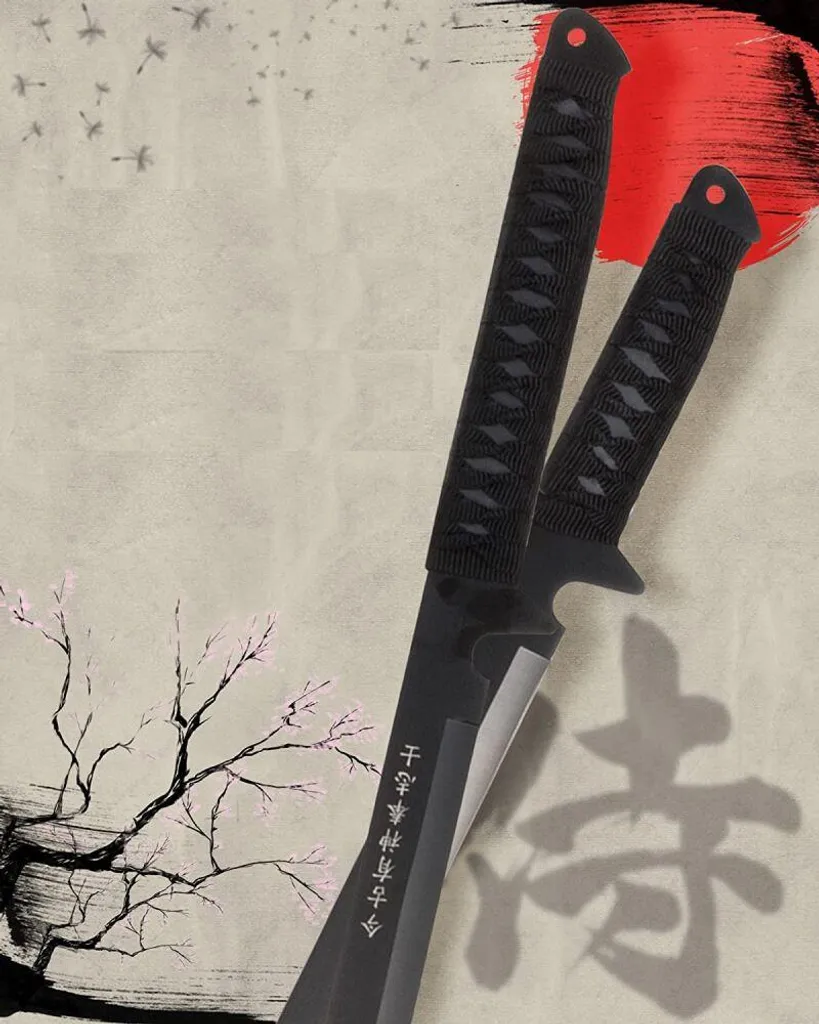 Accessoire décoration intérieure Ninja : ensemble 2 objets pour bureau