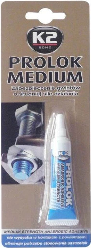 PROLOK MEDIUM Prípravok na upevnenie skrutiek, stredne Obrázok produktu 