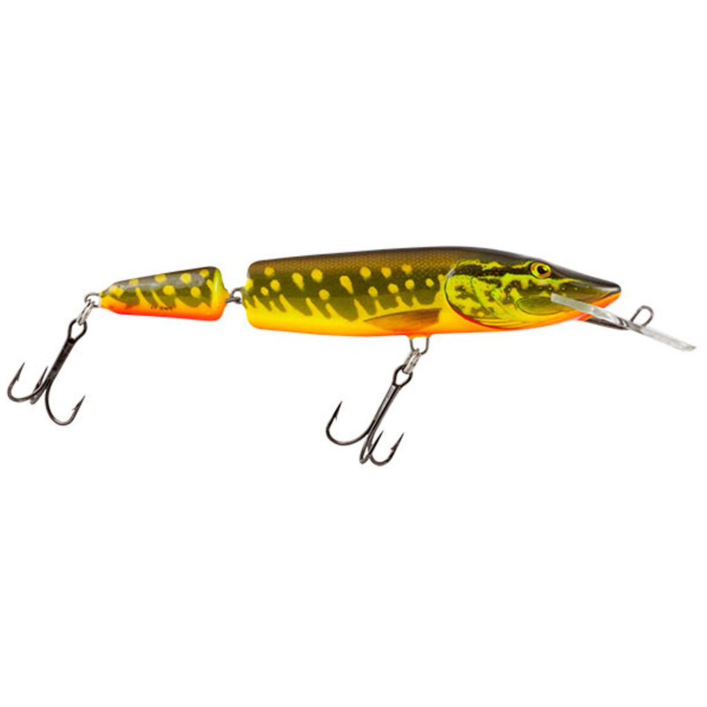 Salmo Pike Jointed Deep Runner Hot Pike 13 cm 24 g Wobler Obrázek produktu 