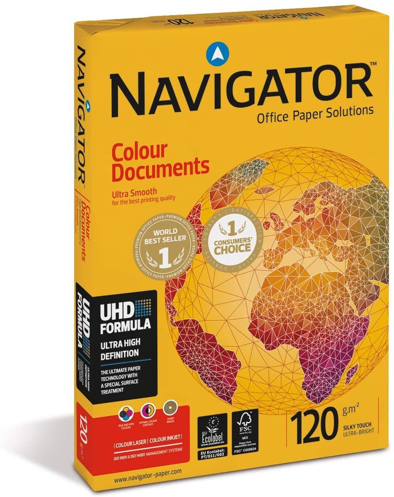 Navigator Brand Datasheet, Laser-/Inkjet-Druck, A4 (210x297 Produktbild 
