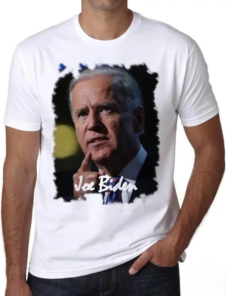 Herren Grafik T-Shirt Joe Biden Öko-Verantwortlich Vintage Jahrgang Kurzarm Lustige Druck Geburtstag Geschenk Mann