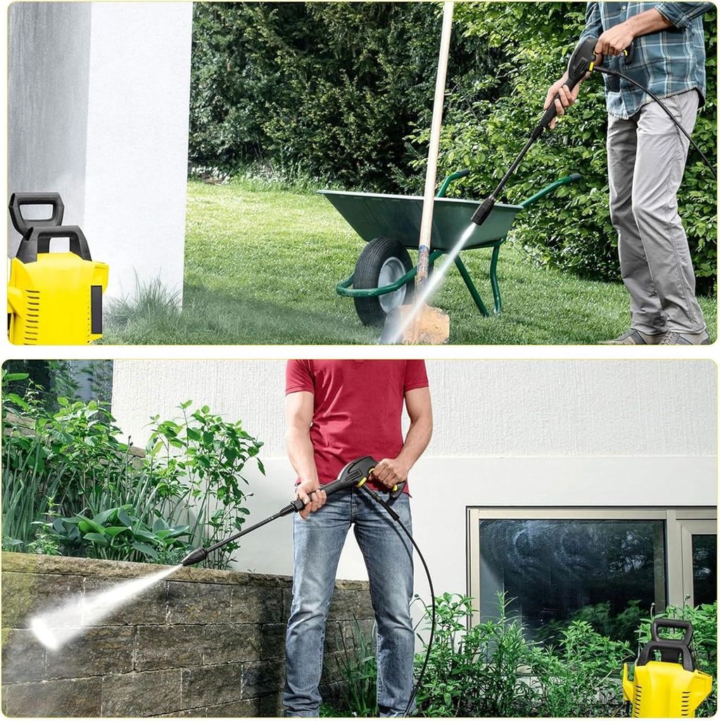 Hochdruckreiniger Schlauch 10 m - Verlängerungsschlauch Quick Connect - K2 K3 K4 K5 K6 K7 - Ersatzschlauch Adapterstück