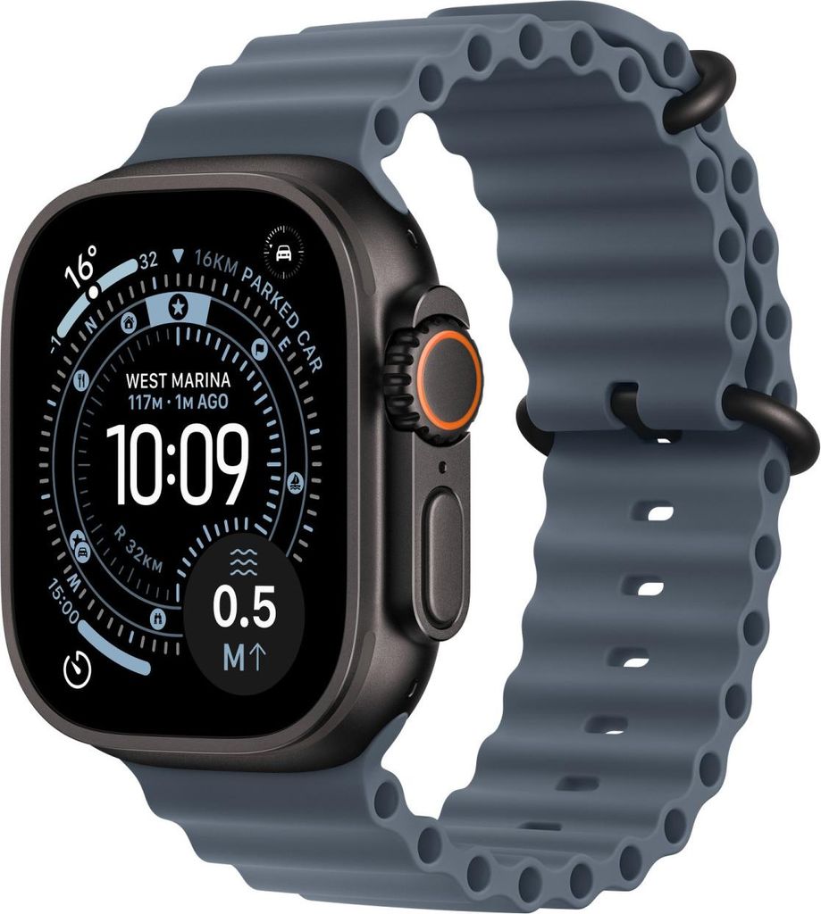Apple Titanium Finish, Band, Smartwatch, Niebieski, Apple, Zdjęcie produktu 