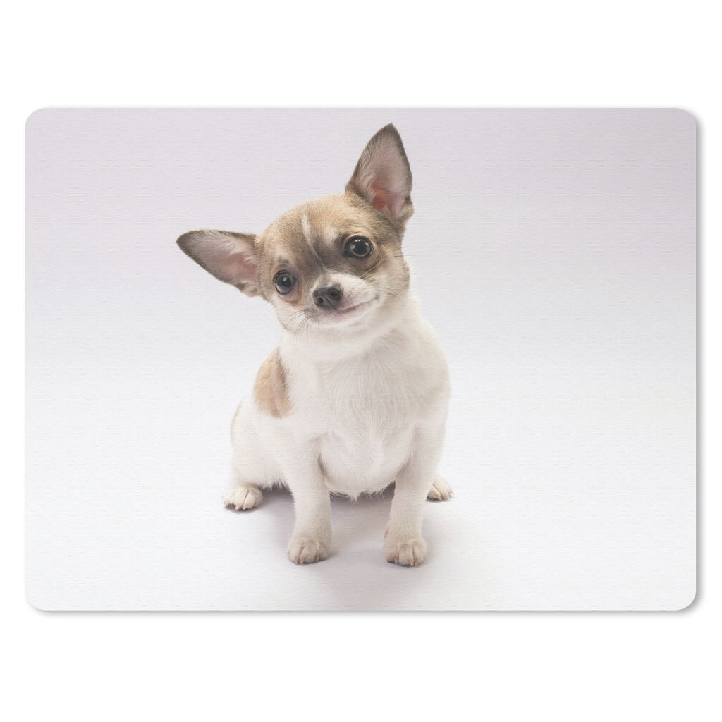 MuchoWow Mauspad Mousepad Schiefer Kopf eines Chihuahuas 40x30 cm - Mousepads - Maus Mat - Pad - Mausunterlage - Anti Rutsch