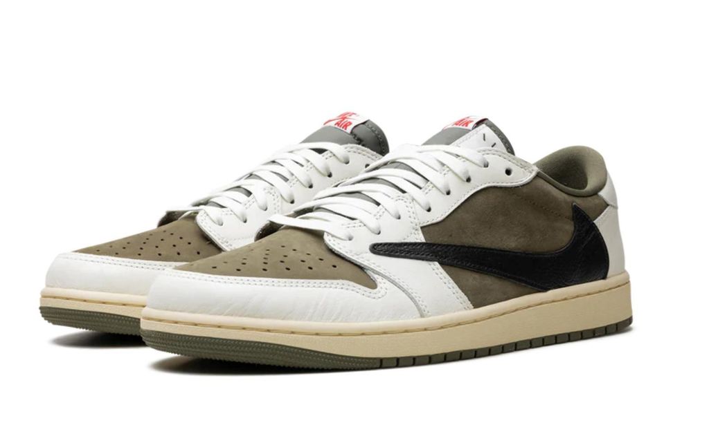 Air Jordan 1 Low Travis Scott - Medium Olive EU: 44 Produktbild 