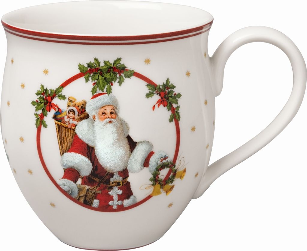 Villeroy & Boch Toy's Delight Becher mit Henkel Santa u. Reh 0,44l