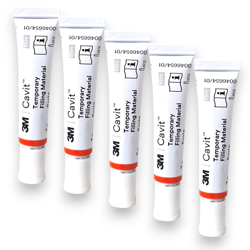 5x Cavit Provisorisches Füllungsmaterial - 5x 7g
