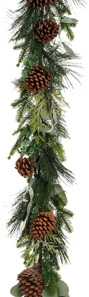 Guirlande Sapin Artificielle Verte Bonita 178 cm - Décoration de Noël