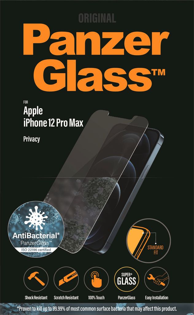 Panzerglass Standard Super+ Antibakteriální prizmatické Obrázek produktu 