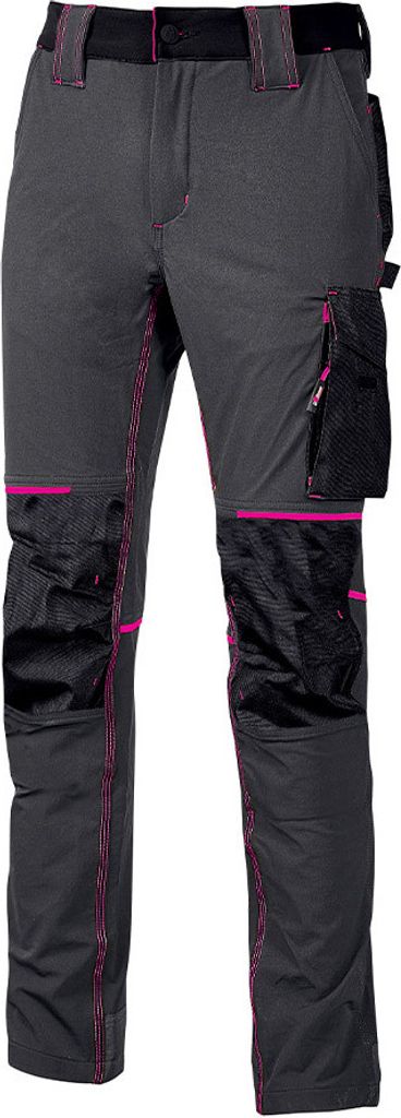U-Power Bundhose Atom, Farbe:grey fucsia, Größe:XS