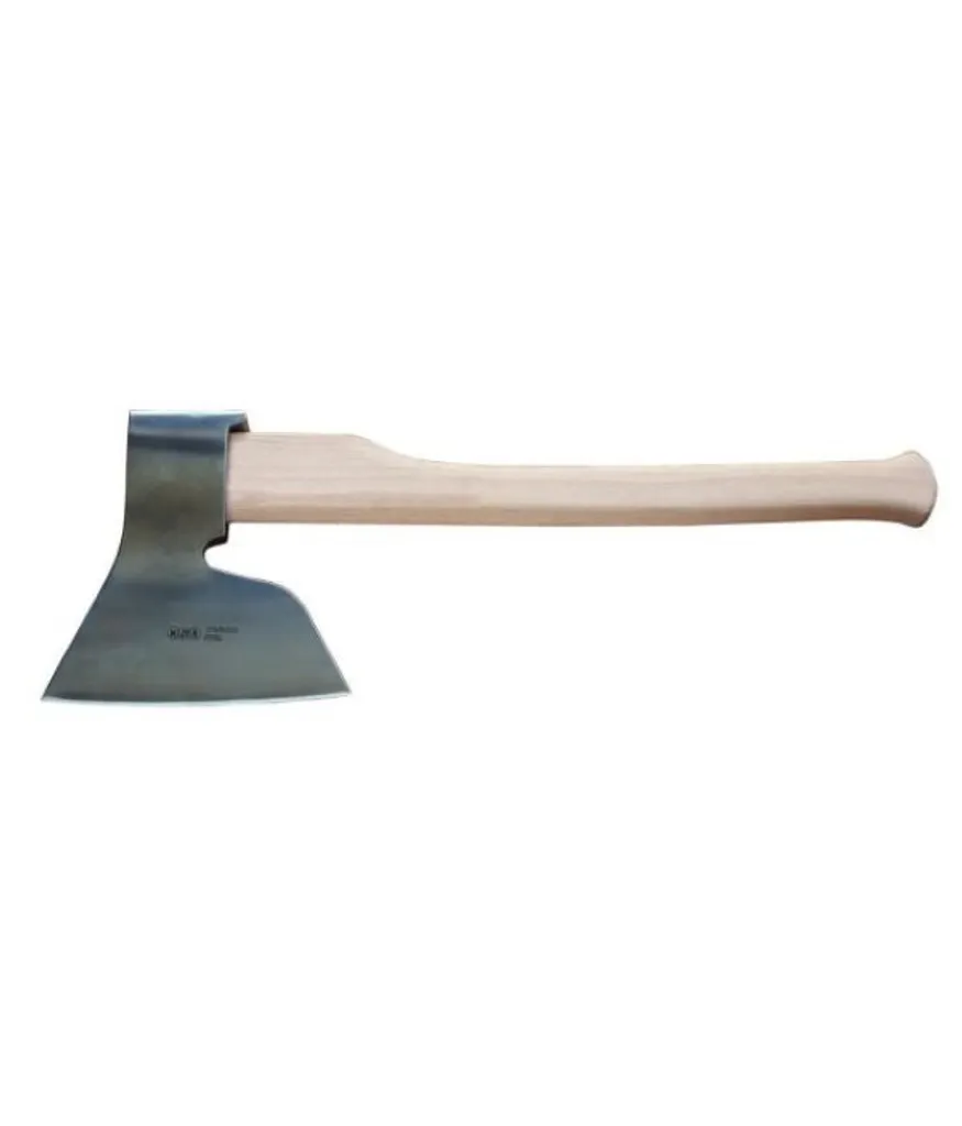 KDS Hache de boucher en bois massif forgée pour découpe de viande 75cm