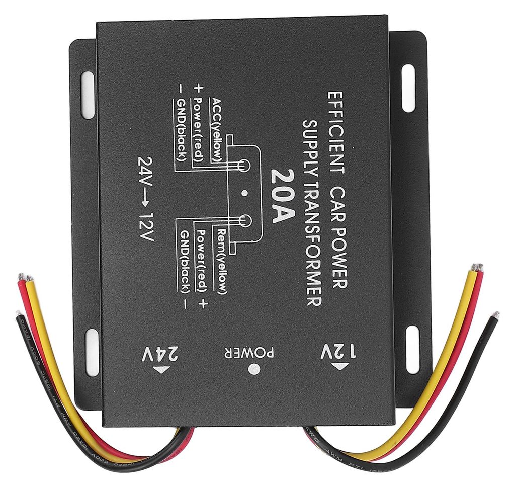 Měnič napětí 24 V na 12 V DC – výkonný měnič napětí pro Obrázek produktu 
